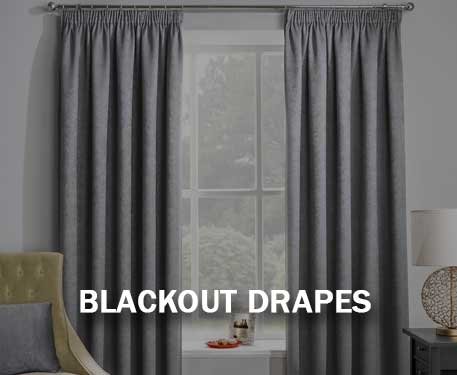 Blackout drapes