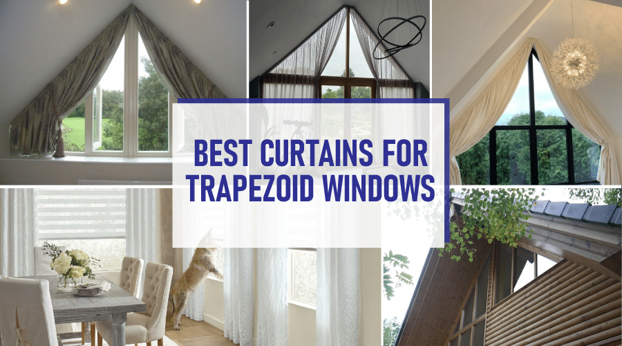 curtains for trapezoid windows