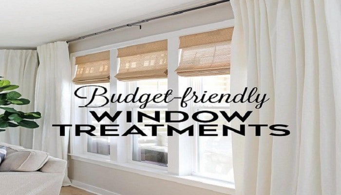 Budget friendly window treatments