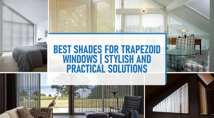 Trapezoid Window Blinds