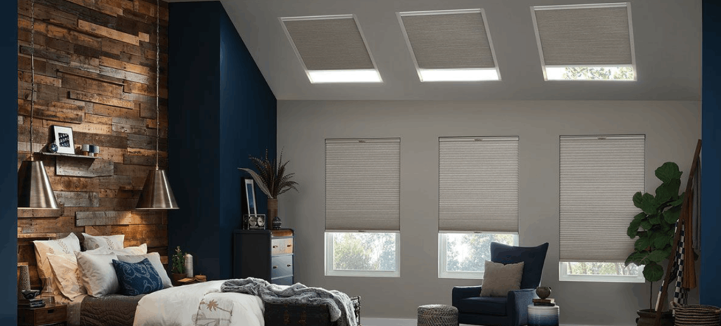 Trapezoid Window Blinds