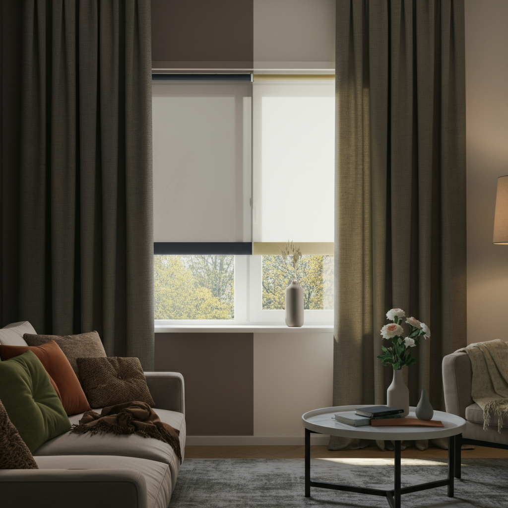 shades vs curtains