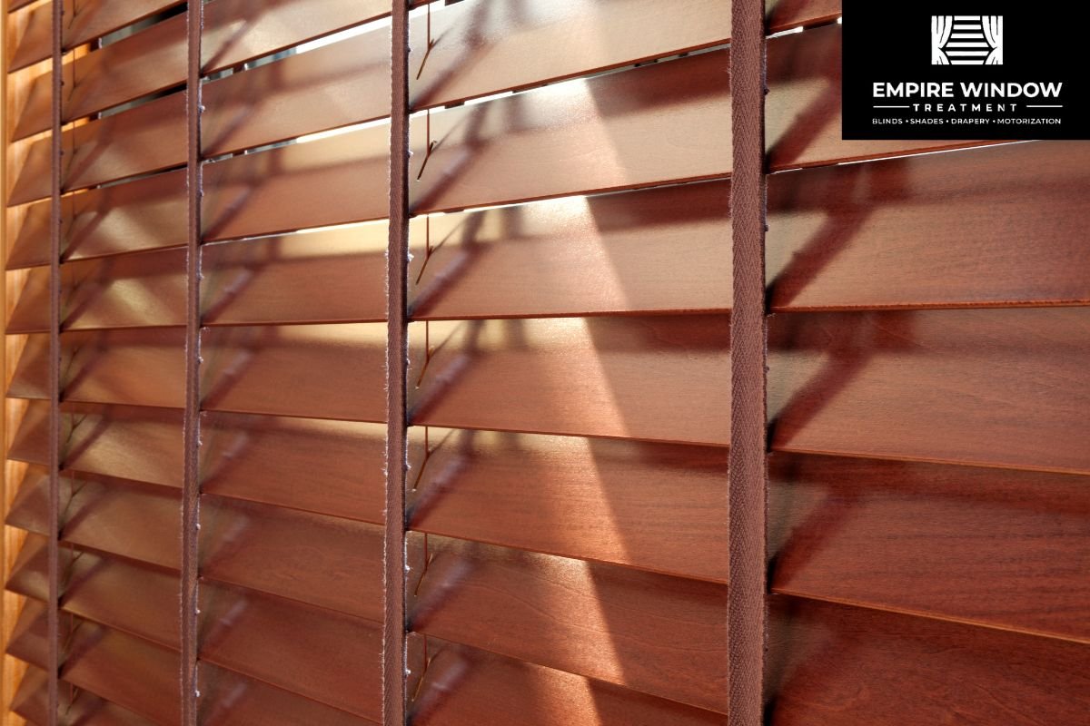 faux wood blinds